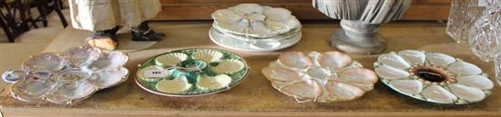 Collection oyster dishes